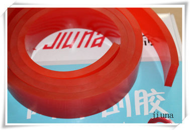 High Wear Resistant Red Polyurethane Squeegee For Silk Screen Printing