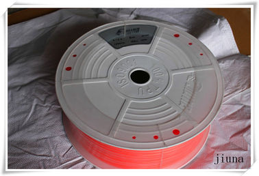 90A Orange Polyurethane Round Belt Urethane Round Belting With Smooth Surface