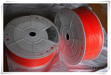 90A Orange Polyurethane Round Belt Urethane Round Belting With Smooth Surface