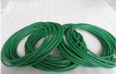 Hardness 90A Green Polyurethane Round Belt In Roll Seamless Belt Paper Processing