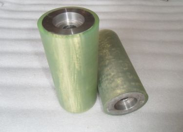 Aging Resistant Polyurethane Wheels , Industrial PU Polyurethane Coating Rollers