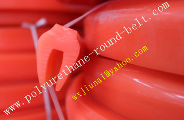 Industrial Extruded Polyurethane , U Profile Conveyor Belt Replacement