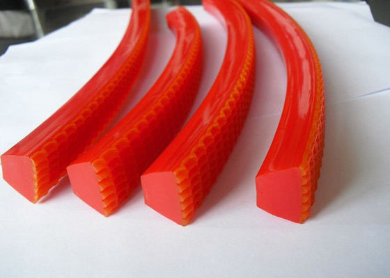 ISO9001 Single Sided Polyurethane V Belt , Self Tracking V Belt Polyurethane Timing Belt