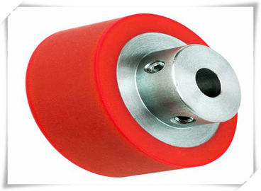 Any Color Oil Resistant Aging Resistant   Polyurethane Wheels Coating with Iron Core