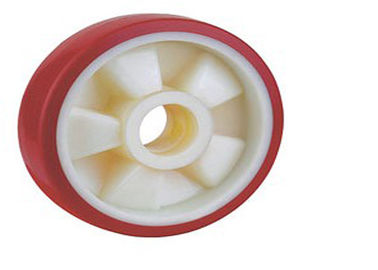 Industrial PU Coating Polyurethane Rollers Wheels / Polyurethane Wheels Replacement