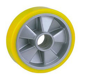 Industrial PU Coating Polyurethane Rollers Wheels / Polyurethane Wheels Replacement