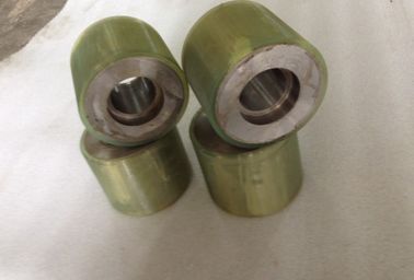 OEM Industrial Erosion Resistant PU Polyurethane Rollers Wheels / Polyurethane Wheels for Conveyor