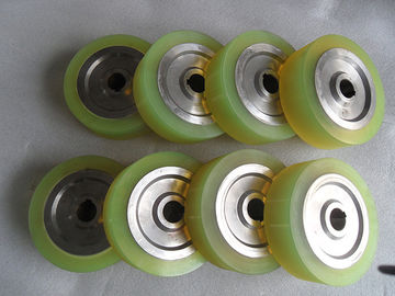 Aging Resistant Industrial natural PU Polyurethane Wheels coating with Iron Core