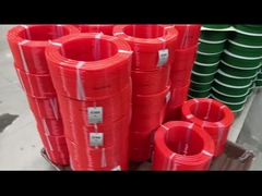 পলিউরেথেন রাফ রাউন্ড বেল্ট হার্ডনেস 88A ট্রান্সমিশন বেল্টিং 400মি/রোল